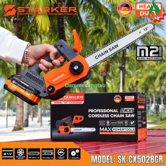 Cưa xích STARKER SK-CX5028GR 21V 900W 12inch Brushless