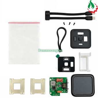 Vỏ box K80 4 cell 21700 22.5W Type-C USB LED hiển thị pin