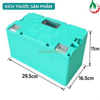 Hộp pin xe điện 48V 32140 16S2P chống nước H4816S2P321
