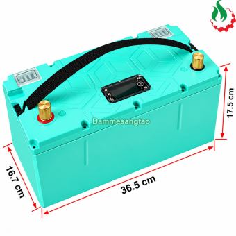 Hộp pin 12V 32140 4S10P 150Ah chống nước S150-H124S10P321
