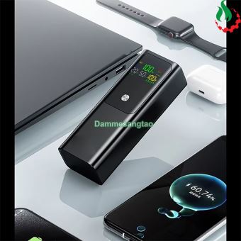 Box sạc dự phòng 4 cell 21700 (HT-K81) sạc nhanh 60W (Hổ trợ sạc Laptop)