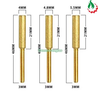 Dũa mài xích máy cưa gắn máy khoan DMX