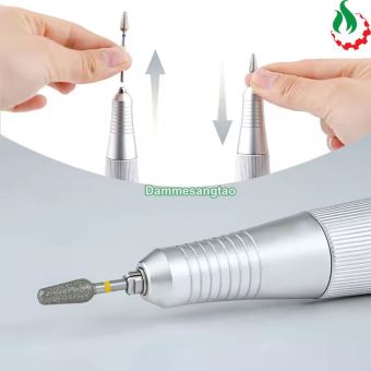 Bộ 6 mũi mài kim cương đa năng cho máy mài mini đánh bóng móng tay MKC-MT6