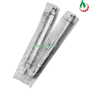 Bút bi đa năng tích hợp thước kẹp nhựa 0-100mm BTTK100