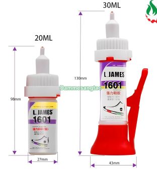 Kéo dán giày trong suốt siêu dính chống thấm nước 30ML 1601