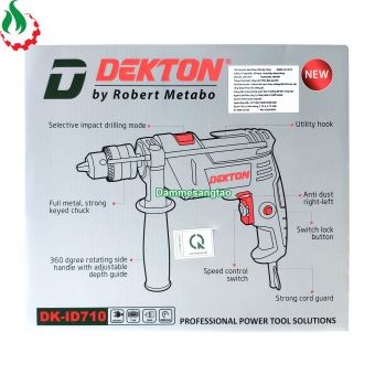 Máy khoan động lực Dekton DK-ID710 điện 220V