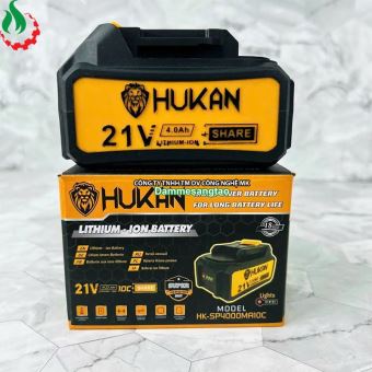Pin 21V Hukan HK-SP4000MA10C chân pin Makita