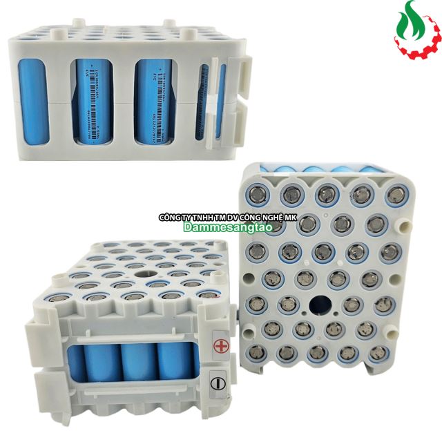 Cell pin tháo khối 18650 EVE 3.7V dung lượng 2600mAh 5C Xả 13A (31Cell)