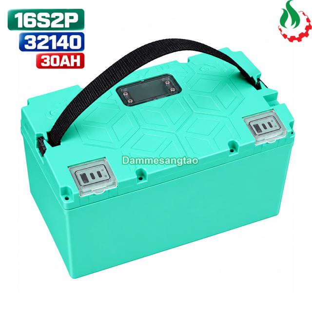 Hộp đựng pin xe điện 48V 32140 16S2P 30AH chống nước H4816S2P321