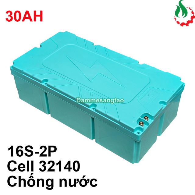 Hộp đựng pin xe điện 48V 16S2P 32140 chống nước
