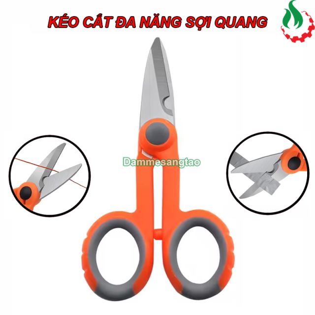 Kéo cắt đa năng sợi quang bằng thép không gỉ