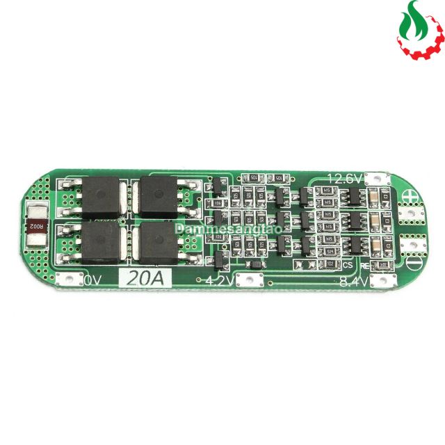 Mạch 3S 12V 20A Recovery bảo vệ pin Li-ion 3.7V