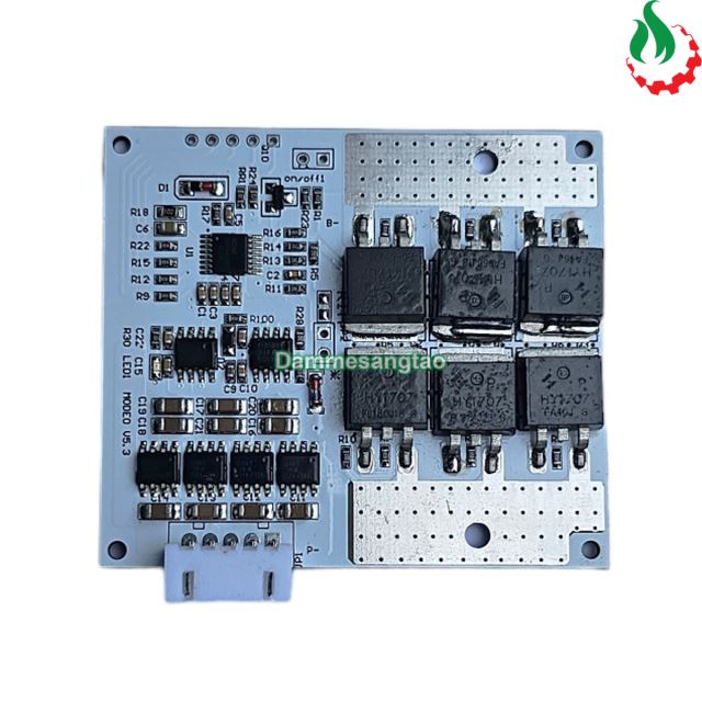 Mạch 4S 540A 12V bảo vệ pin sắt Li-Fe 3.2V có cân bằng chủ động (Mạch đề xe máy - Có dây)
