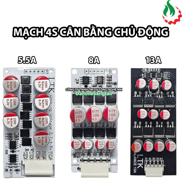 Mạch cân bằng chủ động 4S 5.5A - 8A - 13A (Có dây)