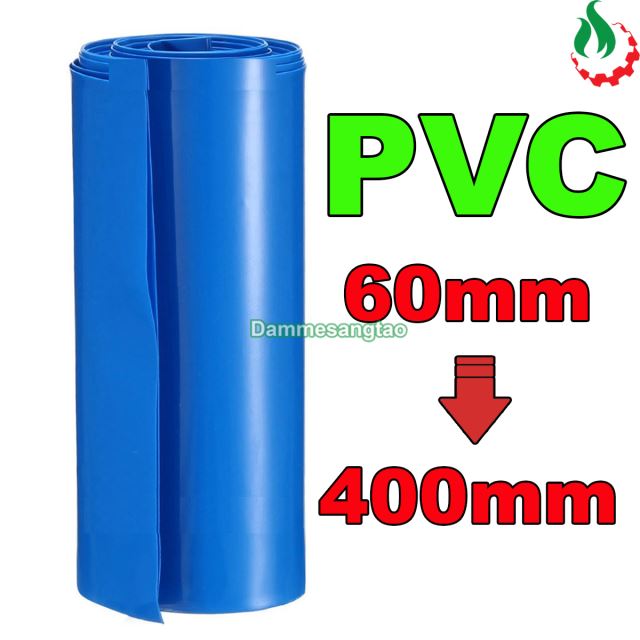 Màng co nhiệt PVC kích thước 65mm - 400mm