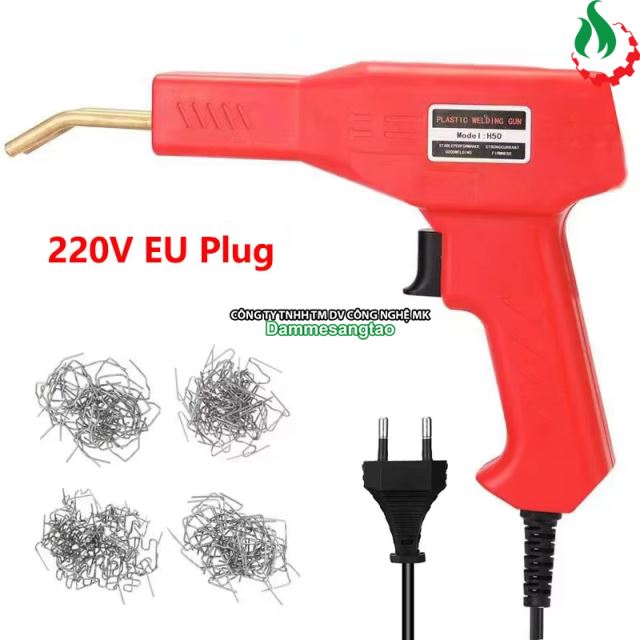 Máy hàn nhựa ô tô xe máy đa năng 220V (Tặng kèm phụ kiện 400 ghim)