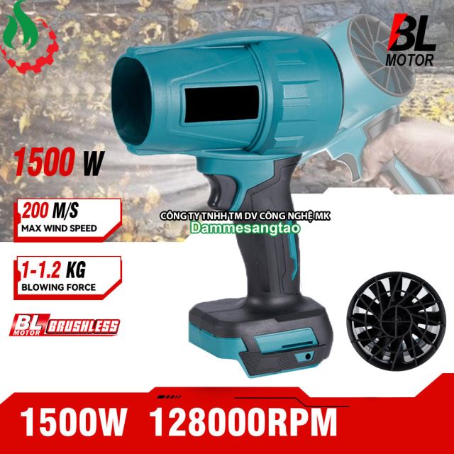 Máy thổi phản lực pin 18V không chổi than Turbo (Mẫu 1)