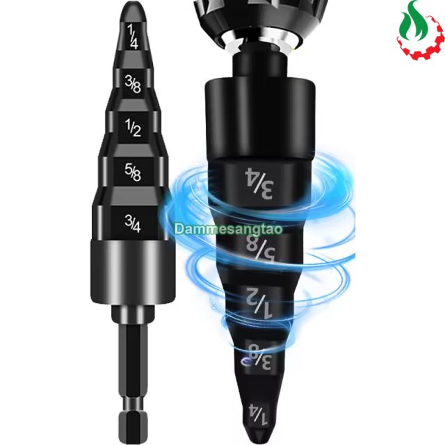 Mũi nong ống đồng máy lạnh điều hòa 5 in 1 chuôi lục giác (6mm-19mm)
