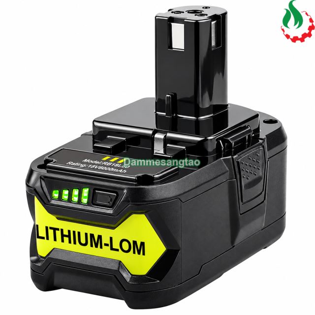 Pin đóng RYOBI 18V 18650 Li-ion nhận sạc zin (B-VR181810IZ)
