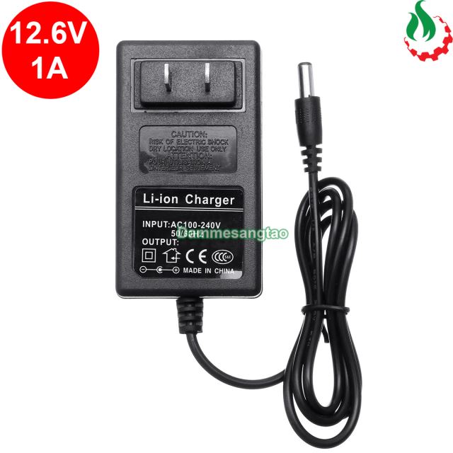 Sạc 3S 1A 12V (12.6V) dùng cho pin Li-ion 3.7V Adapter