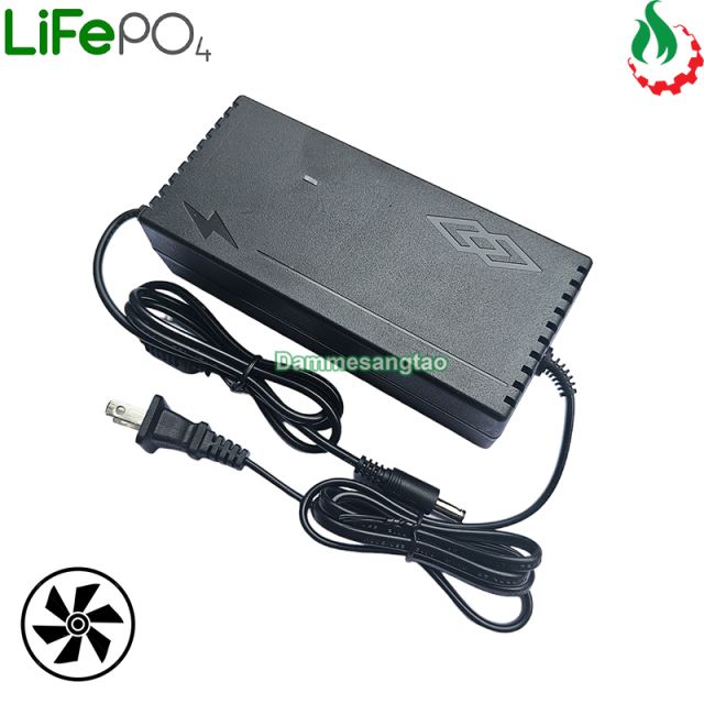 Sạc 4S 5A 12V (14.6V) dùng cho pin sắt Li-Fe 3.2V Adapter (Có quạt)
