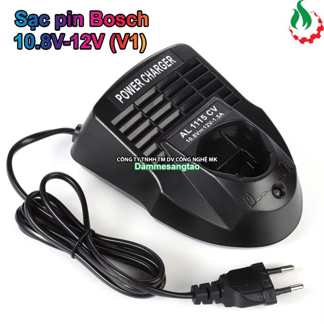 Sạc pin Bosch 10.8V 12V Li-ion 3.7V GSR GSB TSR