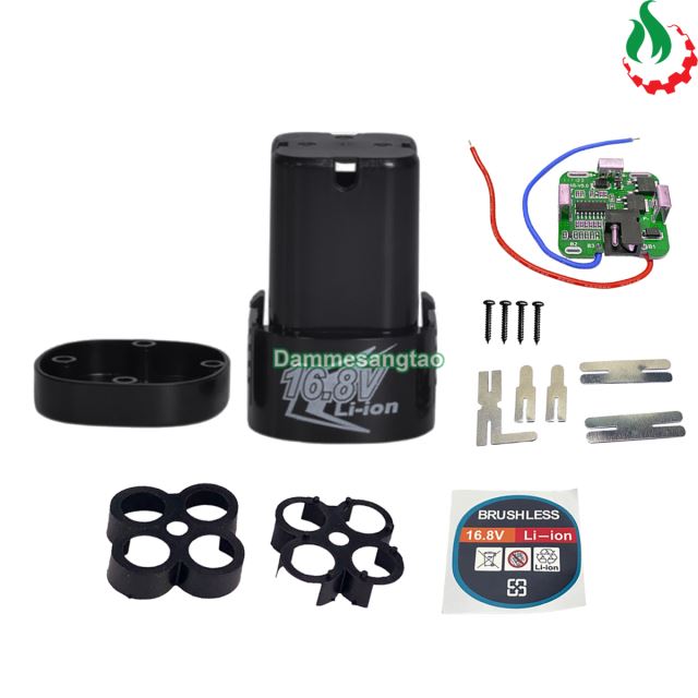 Vỏ pin trung quốc 14V (16.8V) 18650 (4 Cell) Li-ion sạc adapter