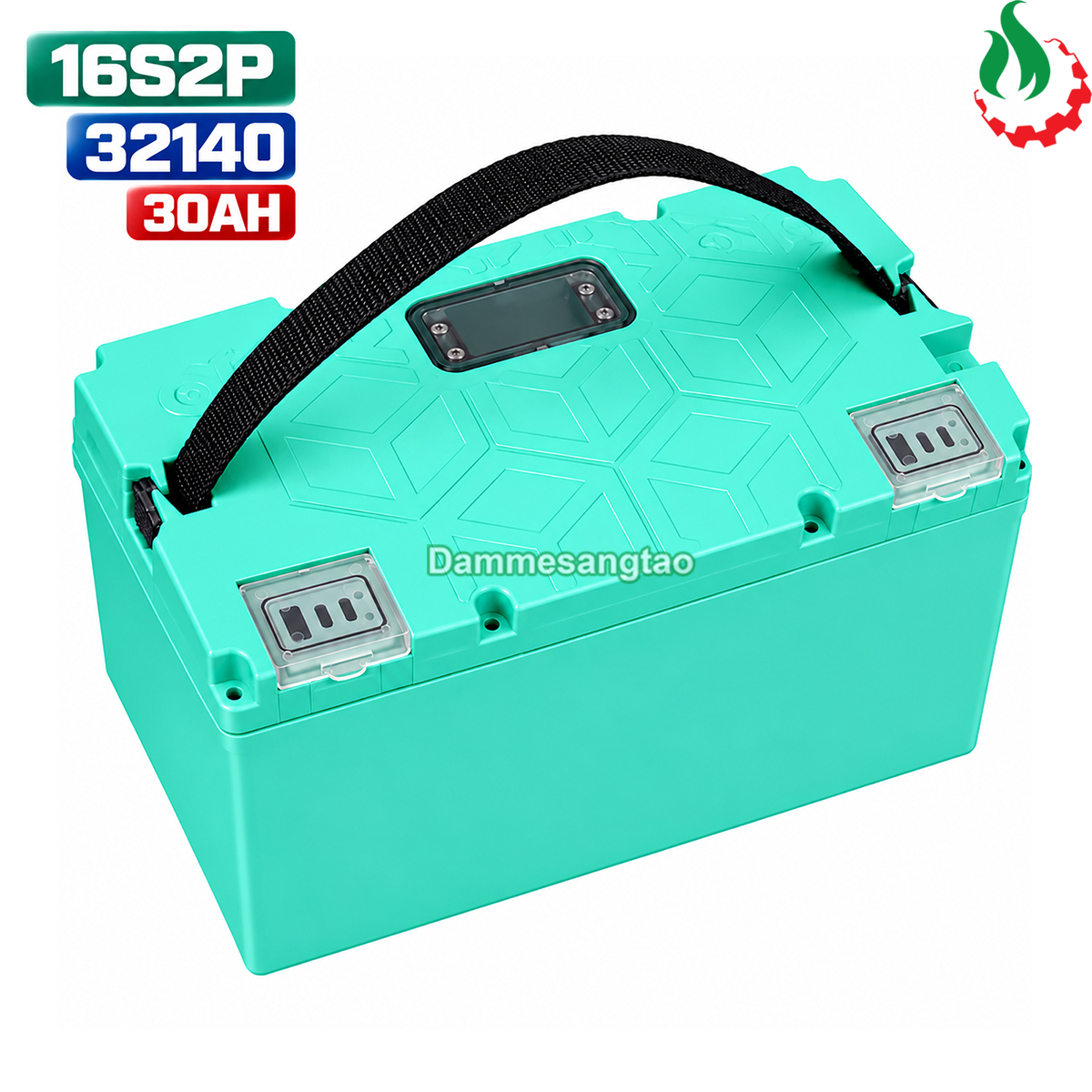 Hộp đựng pin xe điện 48V 32140 16S2P 30AH chống nước H4816S2P321