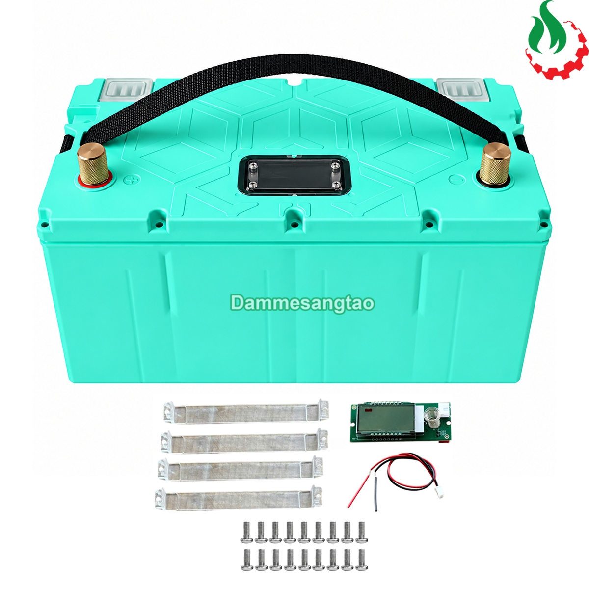 Hộp đựng pin 12V 32140 4S10P 150AH chống nước S150-H124S10P321