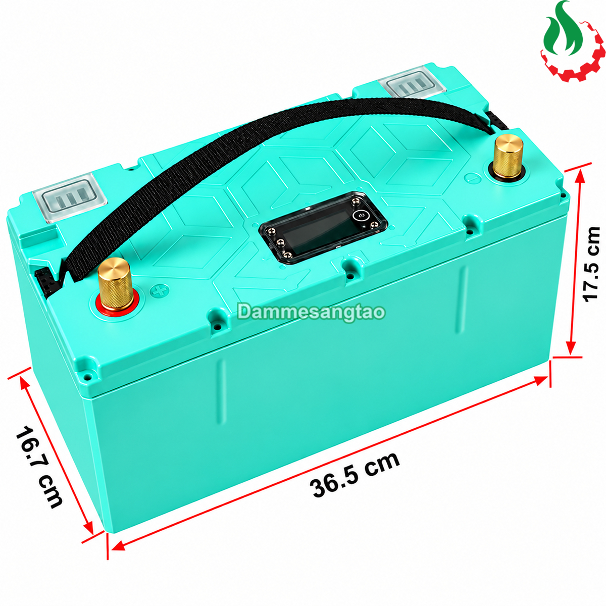 Hộp đựng pin 12V 32140 4S10P 150AH chống nước S150-H124S10P321