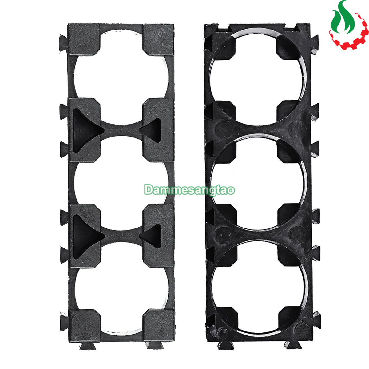Khung cố định cell pin 26650 26800 26980 nhựa ABS ghép nối nhiều cell K26650