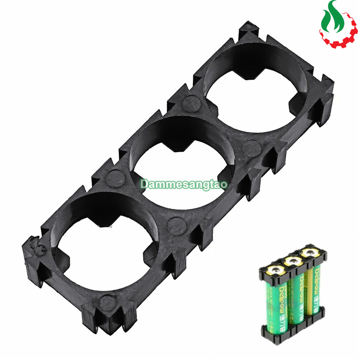 Khung cố định cell pin 26650 26800 26980 nhựa ABS ghép nối nhiều cell K26650