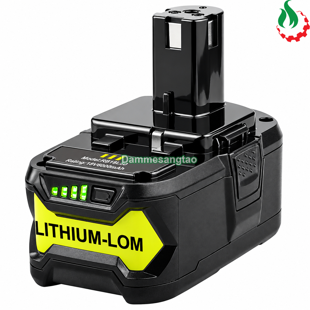Pin đóng RYOBI 18V 18650 Li-ion nhận sạc zin (B-VR181810IZ)