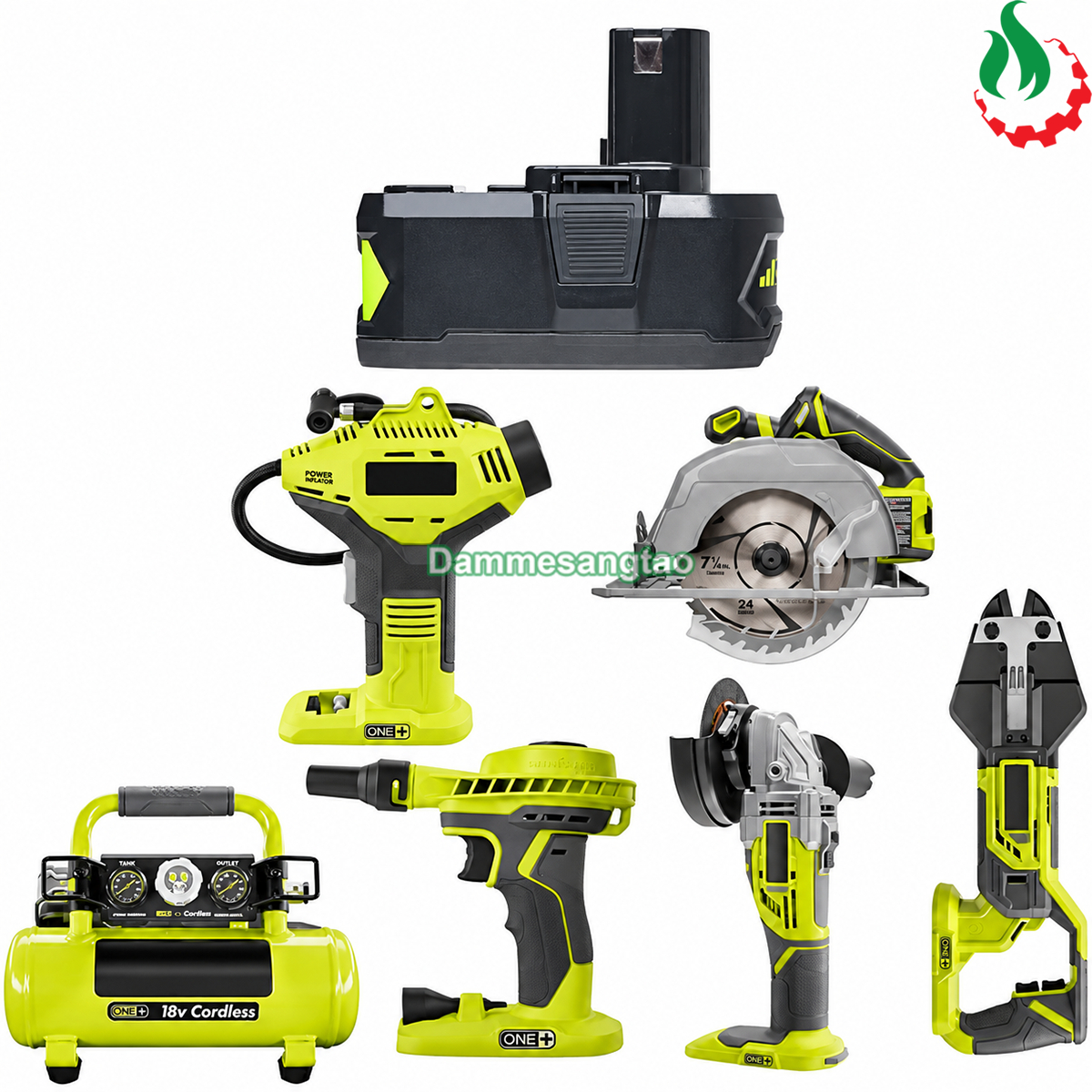 Pin đóng RYOBI 18V 18650 Li-ion nhận sạc zin (B-VR181810IZ)
