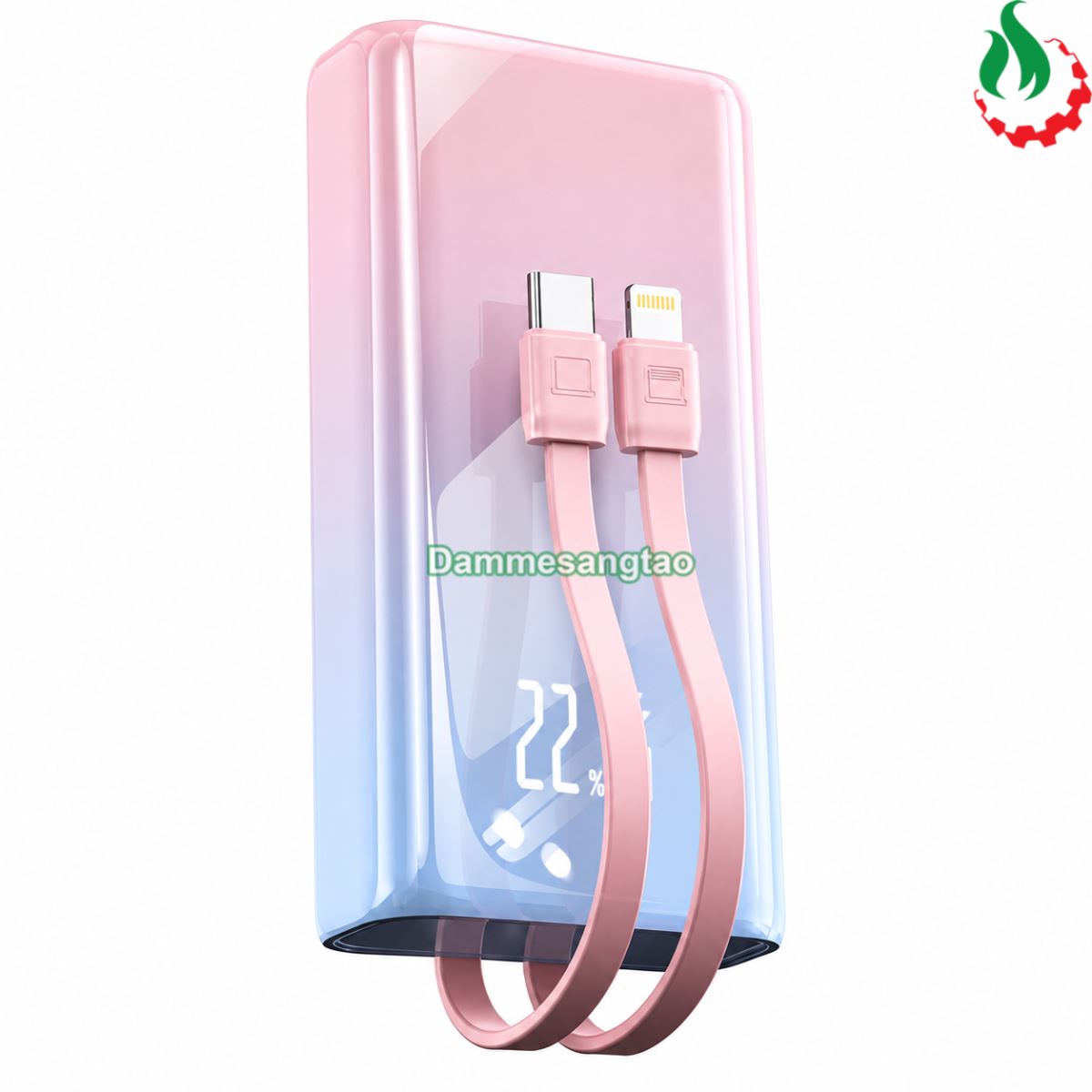Box sạc dự phòng 2 cell 21700 (DX285) sạc nhanh 22.5W