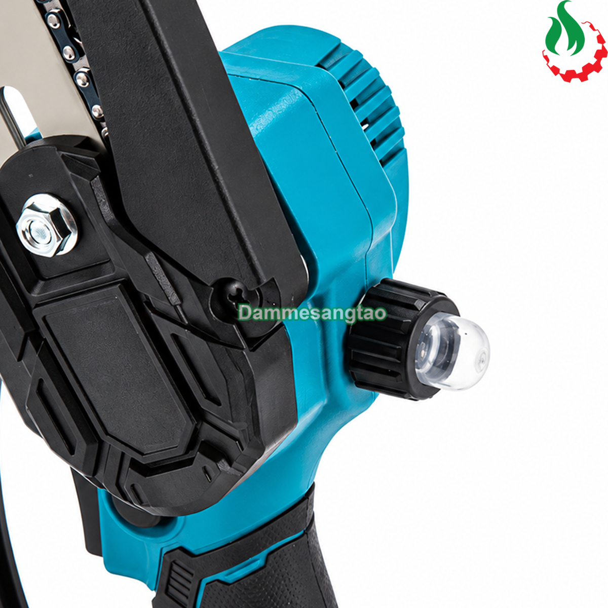 Cưa xích pin 18V CXM1-M186I có chổi than có bơm dầu lưỡi 6inch chân phổ thông