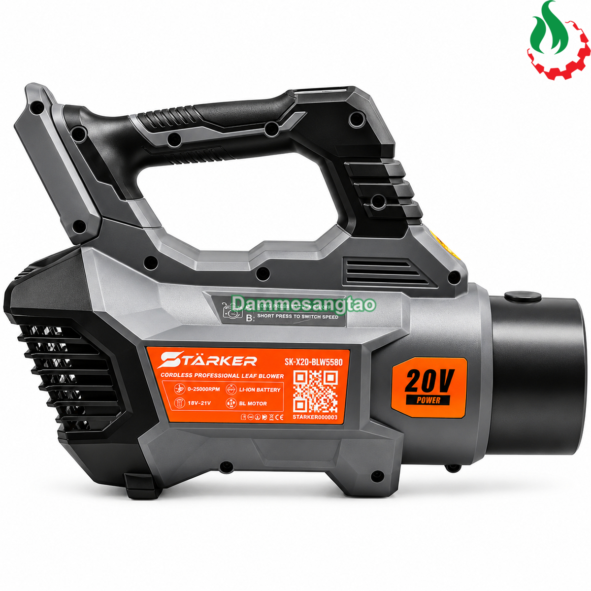 Thân máy thổi lá pin STARKER 21V SK-X20-BLW5580 có chổi than
