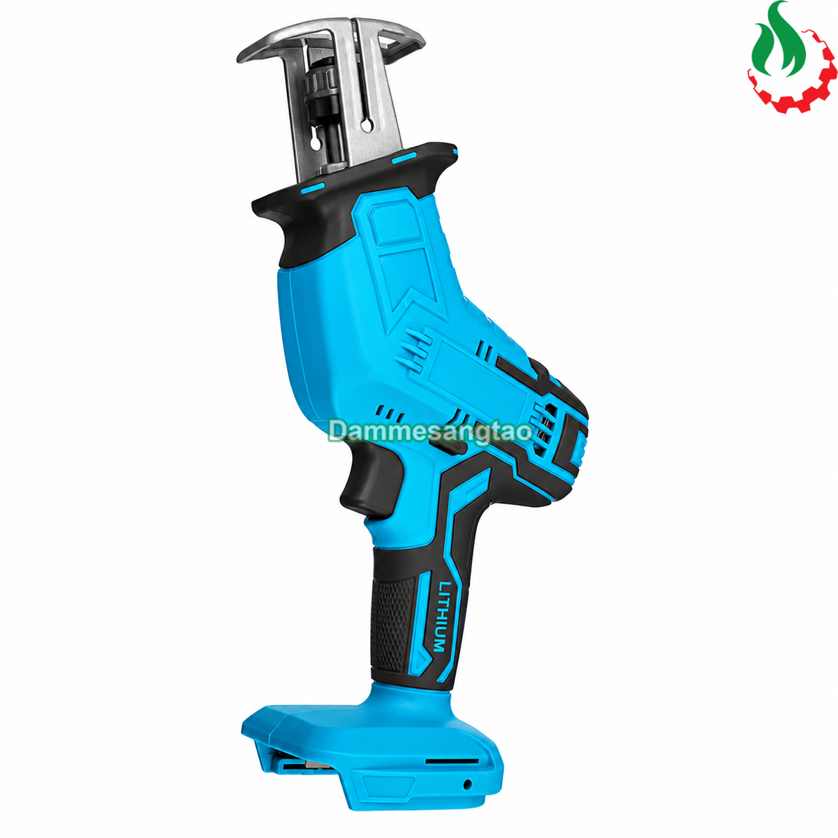 Máy cưa kiếm pin 18V XS-300 có chổi than kèm 4 lưỡi chân phổ thông