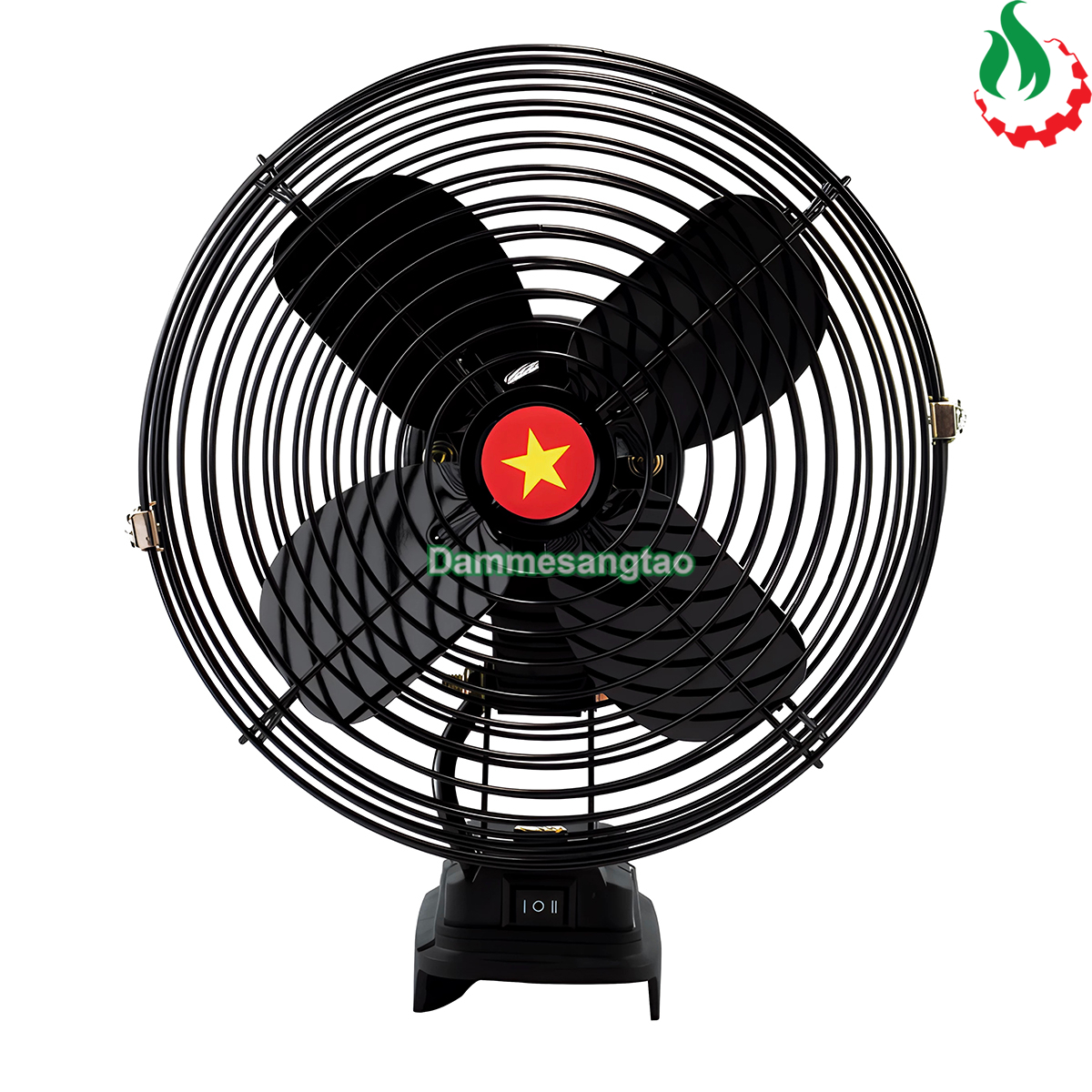 Quạt dùng pin STARKER SK-FAN8INCH 8 inch góc chụp mặt trước