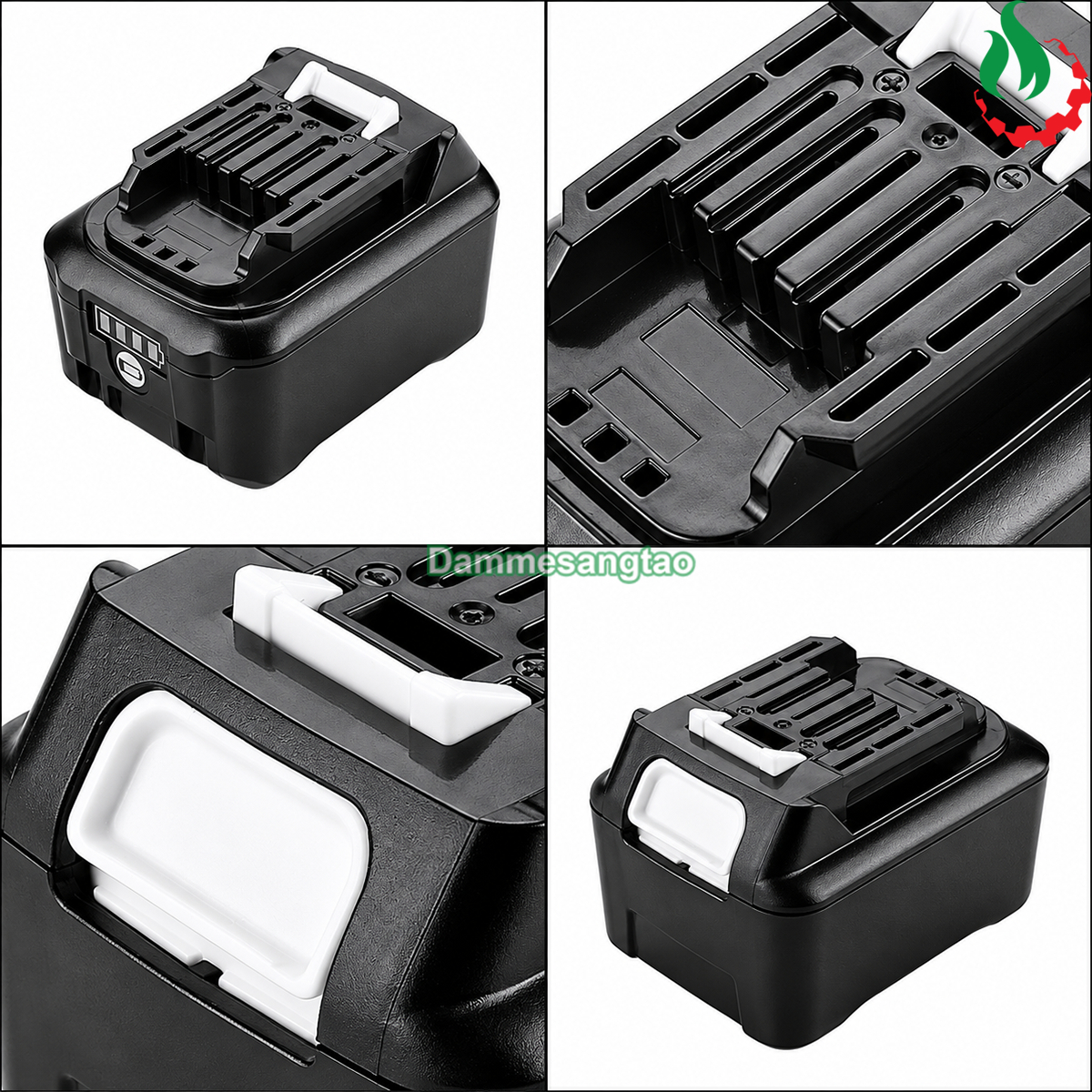Vỏ pin MAKITA 12V MAX 18650 (6cell) Li-ion nhận sạc zin (VM12186IZ)