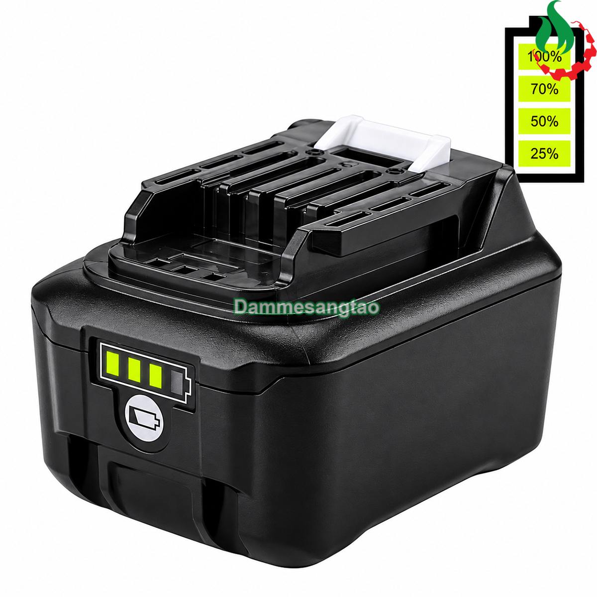 Vỏ pin MAKITA 12V MAX 18650 (6cell) Li-ion nhận sạc zin (VM12186IZ)