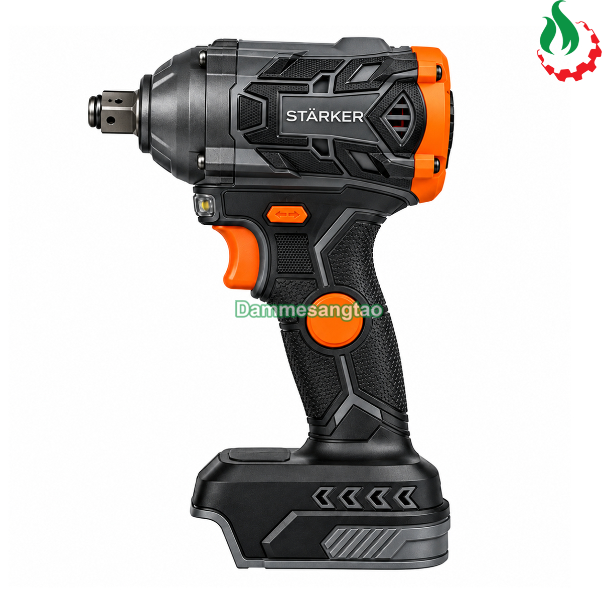 Máy siết bulong pin STARKER 21V SK-IP500GR không chổi than lực siết 500N.m nền trắng