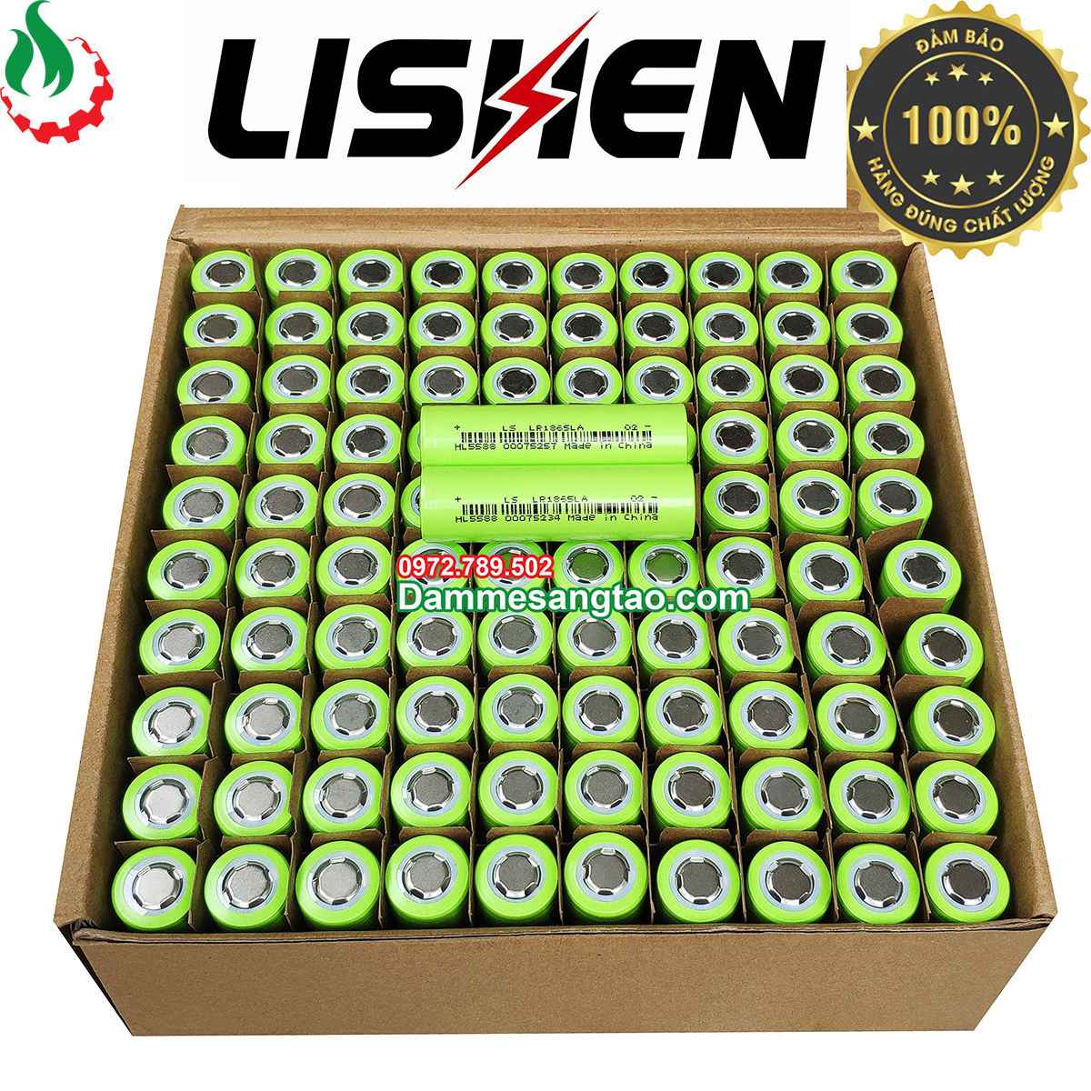 Cell pin 18650 Lishen 2000mah-10C (Xả 20A)