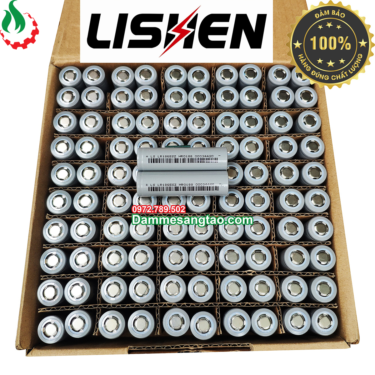 Cell Pin 18650 Lishen 2600mah-5C (Xả 10A)
