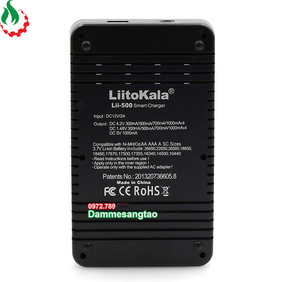 Sạc và test dung lượng pin đa năng Liitokala Lii-500